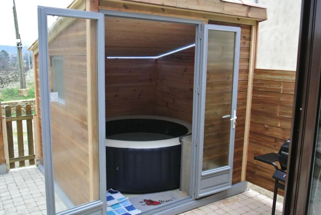 Gite Du Serre De Boudre Climatise, Spa Permanent Buisson فرنسا