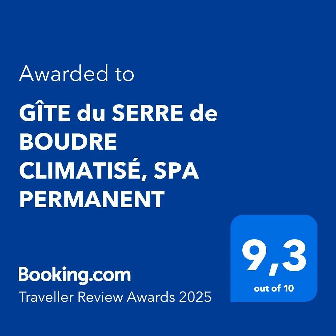 شقة Gite Du Serre De Boudre Climatise, Spa Permanent Buisson